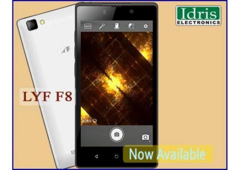 LYF F8 Now Available In Idris Electronics Raipur Authorised Dealer of LYF Mobiles