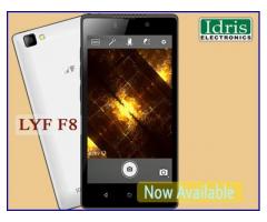 LYF F8 Now Available In Idris Electronics Raipur Authorised Dealer of LYF Mobiles