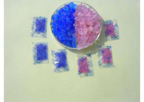 indicating silica gel beads