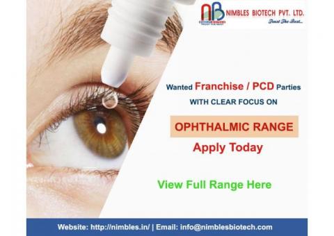 Ophthalmic Pcd Companies in India, Offering Eye Drops Franchise