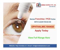 Ophthalmic Pcd Companies in India, Offering Eye Drops Franchise