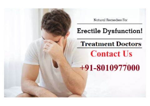 Erectile Dysfunction Treatment Doctors in Chattarpur, +918010977000