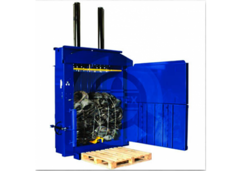 Hydraulic Tyre Baler | Paper Baling Press | Fabtex Cbe