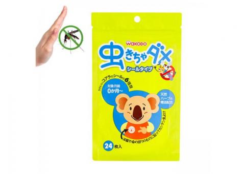 Insect Repellent Patch by Wakodo (24 Pcs Pack) - Made in JAPAN