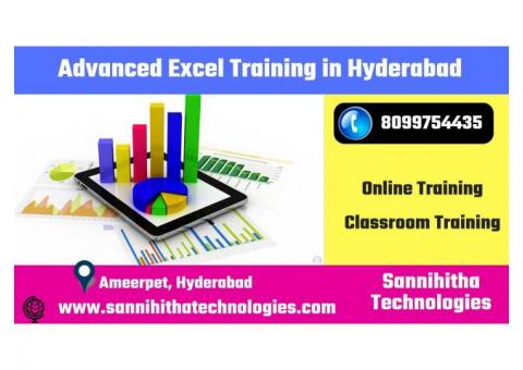 Advanced Excel Training in Hyderabad