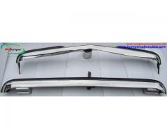 Mercedes W123 Sedan bumper kit (1976 - 1985) stainless steel