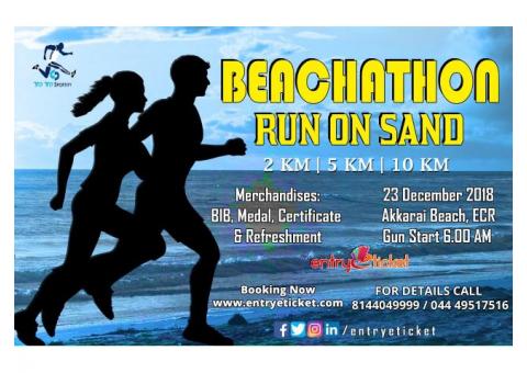 Beachathon Run On Sand