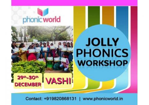 Upcoming Jolly Phonics Workshop Vashi on 29th and 30th December