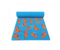 6 MM Printed design yoga Mats in India