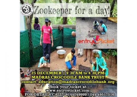 Zookeeper for a day Dec 2018 | Entryeticket