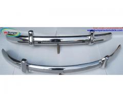 VW Beetle Euro style bumper (1955-1972) stainless steel