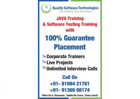 Best Software Testing Course & Placement @ Quality Software Technologies (Thane-Kalyan)