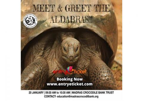 Meet and Greet the Aldabras - Entryeticket