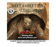 Meet and Greet the Aldabras - Entryeticket