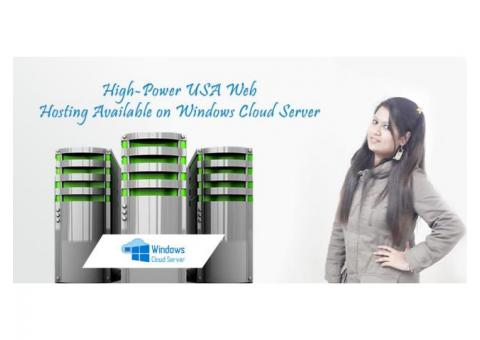 High-Power USA Web Hosting on Windows Cloud Server