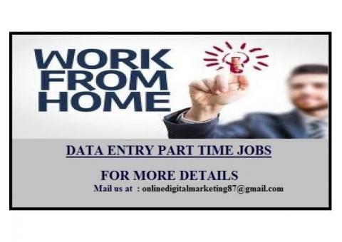 You Want Home based Part time Online, Offline Works.