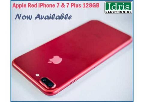 Apple Red iPhone 7/7 Plus 128GB Available In Idris Electronics