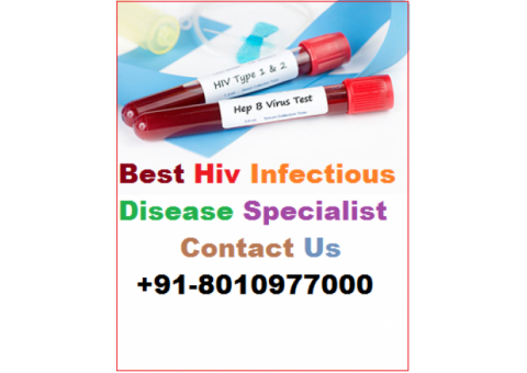 Best hiv infectious disease specialist in gurgaon Sector 3 | +91-8010977000