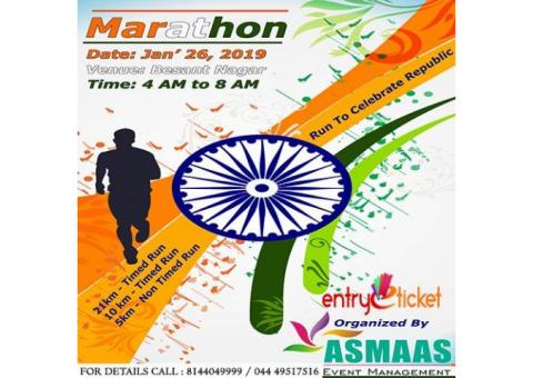 Marathon Run to Celebrate Republic day!! - Entryeticket