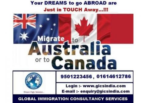 Apply Permanent Residency for Canada & Australia