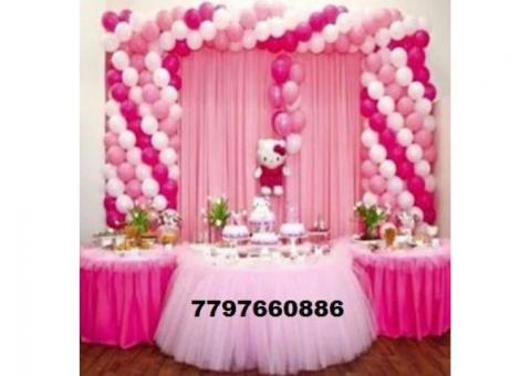 BALLOON or FLOWER decoration AT KOLKATA