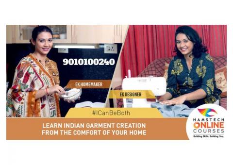 Now, Get Certified for Learning Indian Dress Pattern Making!