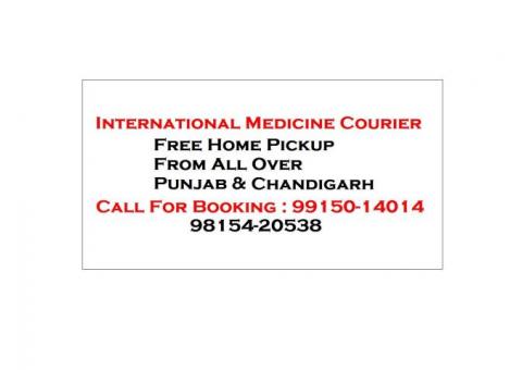 Ayurvedic Medicine Courier All Punjab Chandigarh to USA Canada UK Australia