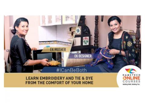 Learn Embroidery At Home – Video Classes By Hamstech Online