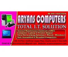 Get Laptop Repair, Computer Repair, Printer Repair, AMC Services in Delhi & NCR