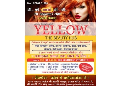 Beauty parlour in vesu - Surat Yellow Beauty Hub