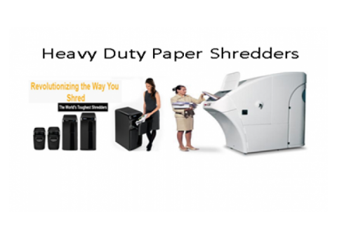 High Capacity Document Shredders