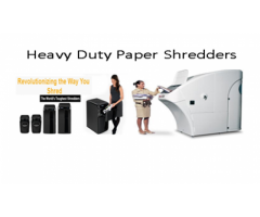High Capacity Document Shredders
