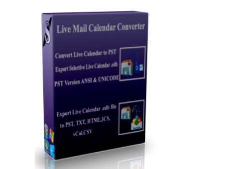 Convert Live Mail Calendar Item .EDB to .PST