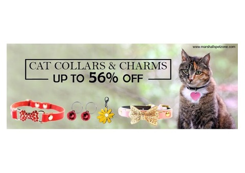 Up to 56%Off On Cat Collars & Charms.. Just For You!