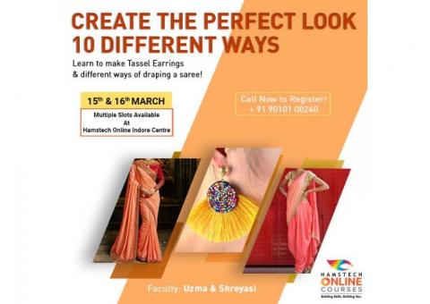 Learn 10 Ways of Draping with Hamstech Online!