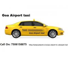 GOA AIRPORT CAB - Goa Taxi Inc.