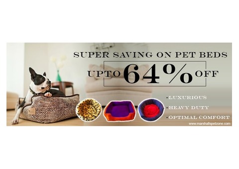 Upto 64%Off:PET BEDS:Heavy Duty, Comfort: Shop Now