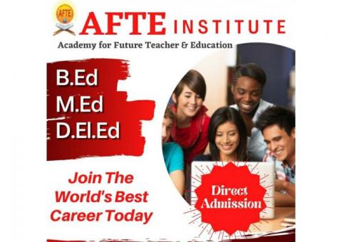 Direct Admission in B.ED/M.ED/D.EL.ED with free books and classes