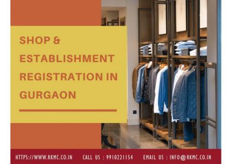 Shop act registration for renewal and registration