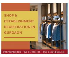 Shop act registration for renewal and registration
