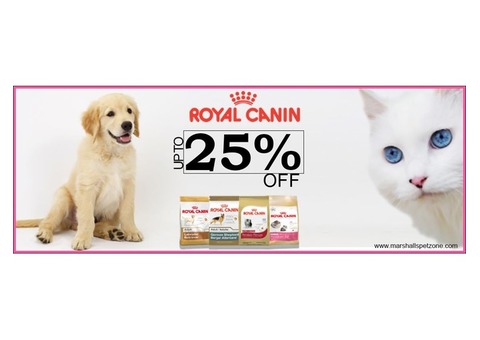 Hello! Upto 25%Off: Royal Canin Pet Food: We Got It For You