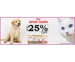 Hello! Upto 25%Off: Royal Canin Pet Food: We Got It For You