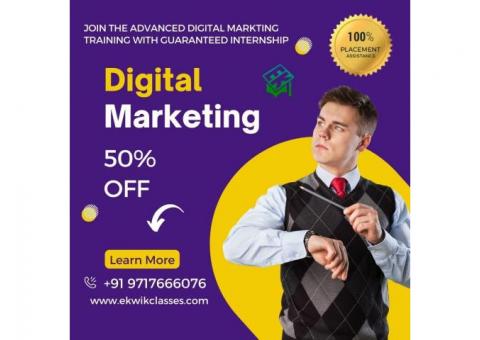 learn Digital Marketing Institute in Laxmi Nagar with Practically from Industry Leaders by Ekwik