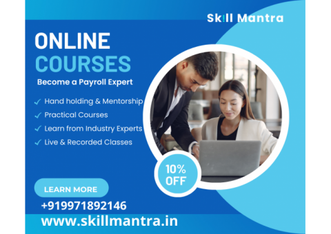 Avail HR Specialist Online Payroll Courses| Skill Mantra