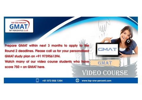 Best GMAT Online Video Classes in Delhi