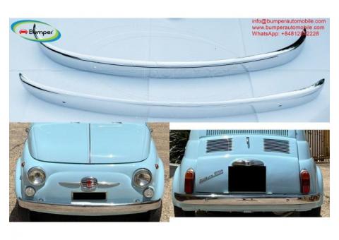 Fiat 500 bumper by stainless steel (1957-1975)