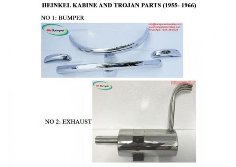 Heinkel Kabine and Trojan bumpers and exhaust (1955- 1966)