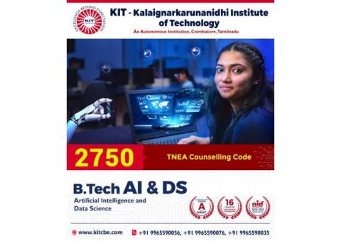 B.Tech Artificial Intelligence and Data Science Course in Coimbatore