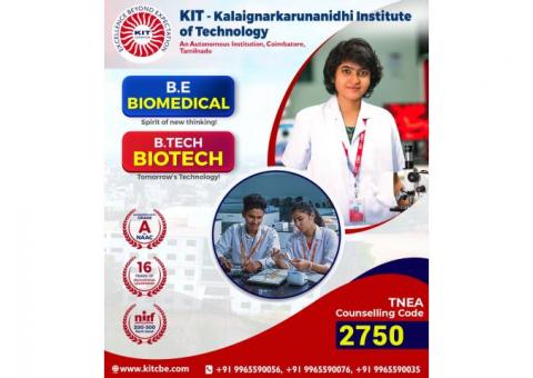 Biotechnology Colleges in Coimbatore