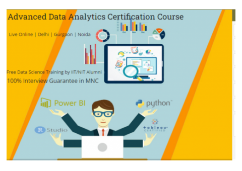 Best Data Analytics Training Course in Delhi, Rohini, SLA Institute, with Free Placement